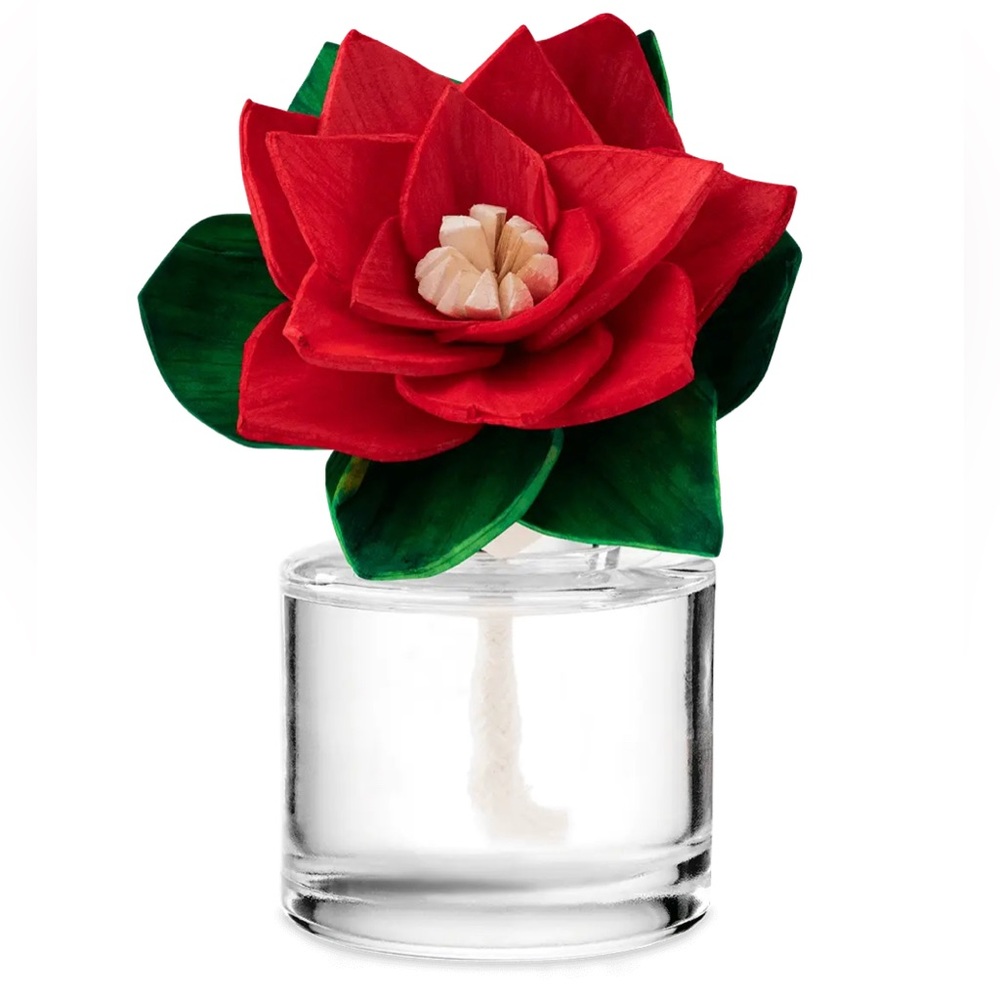 NWT SCENTSY POINSETTIA FRAGRANCE FLOWER 1 flower you pick scent - Picture 4 of 4